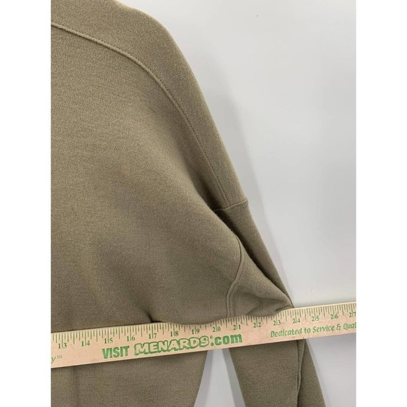 St Croix Mens Size L Large 100% Wool V-Neck Sweater Top Pullover Brown Thin Knit - Picture 3 of 6